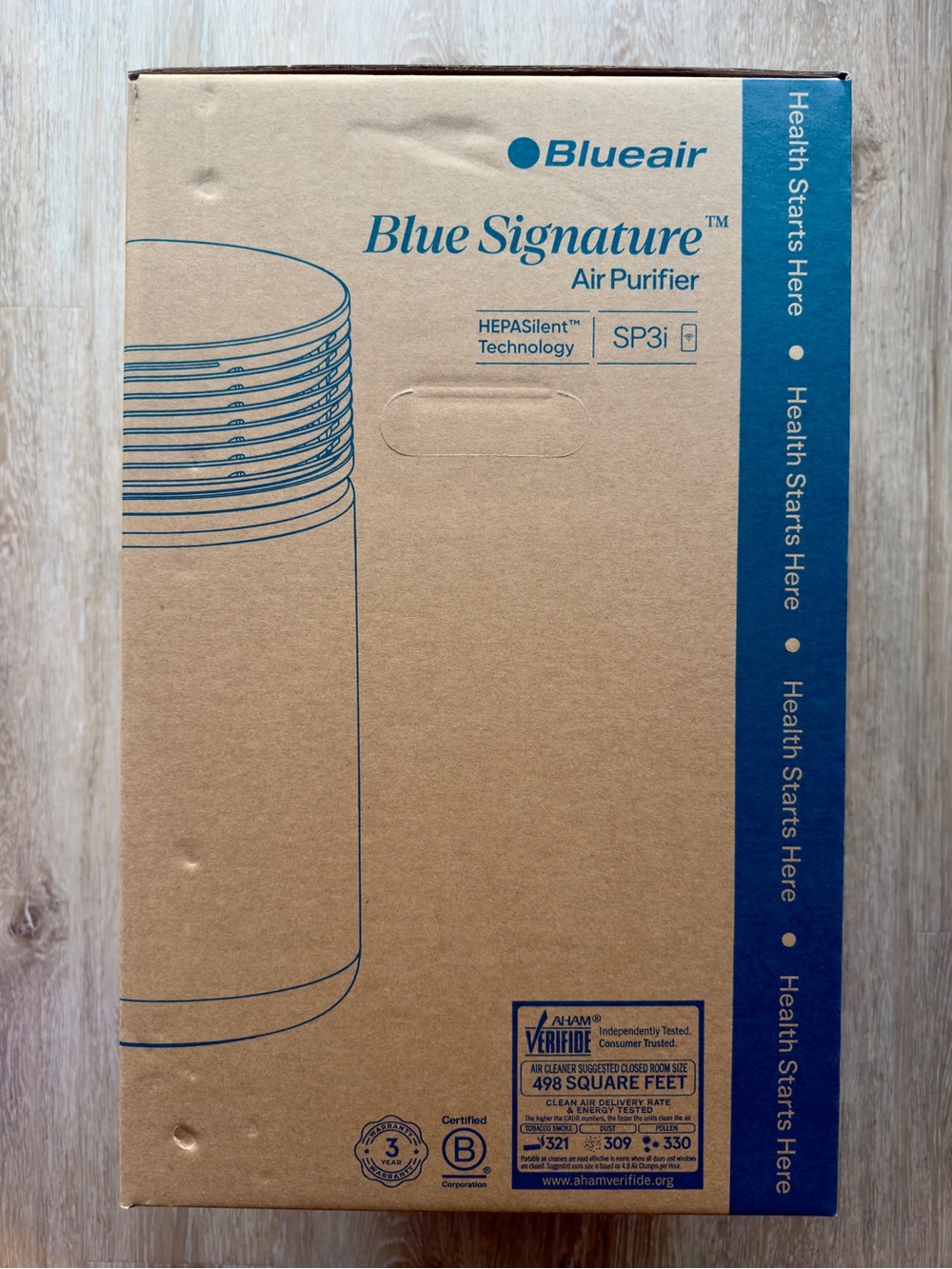 BlueAir Signature SP3i WiFi Smart Air Purifier